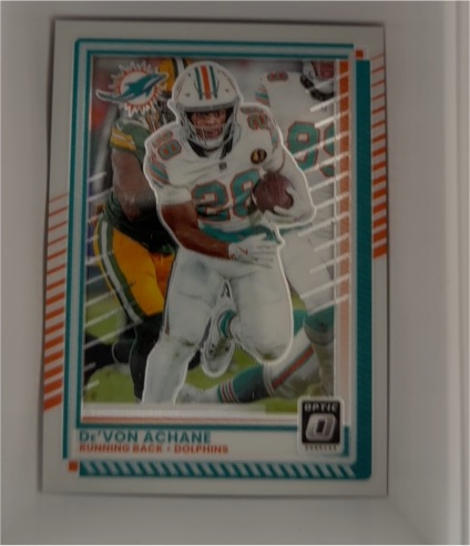 2025 Panini Donruss Optic #86 De'Von Achane — front