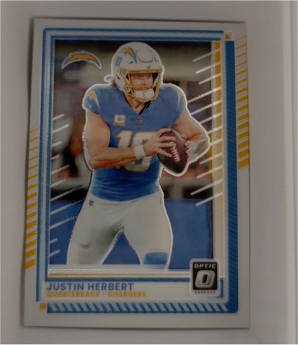 2025 Panini Donruss Optic #109 Justin Herbert — front