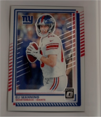 2025 Panini Donruss Optic #184 Eli Manning — front