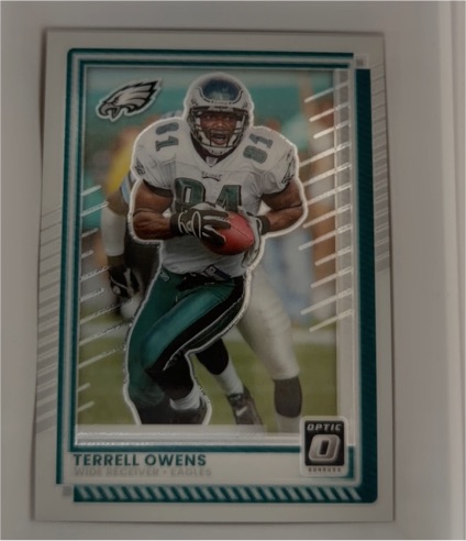 2025 Panini Donruss Optic #21 Terrell Owens — front