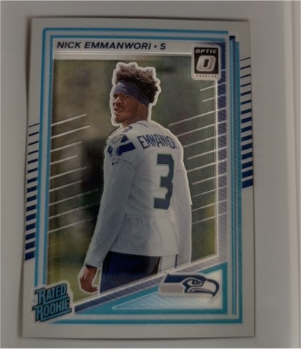 2025 Donruss Optic #277 Nick Emmanwori — front
