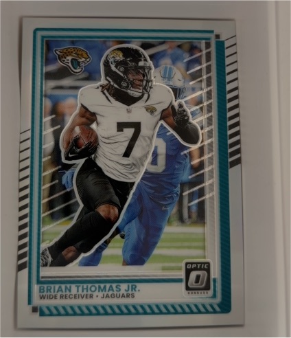 2025 Donruss Optic #4 Brian Thomas Jr. — front