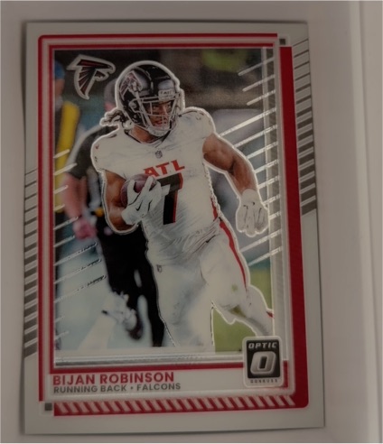 2025 Panini Donruss Optic #118 Bijan Robinson — front
