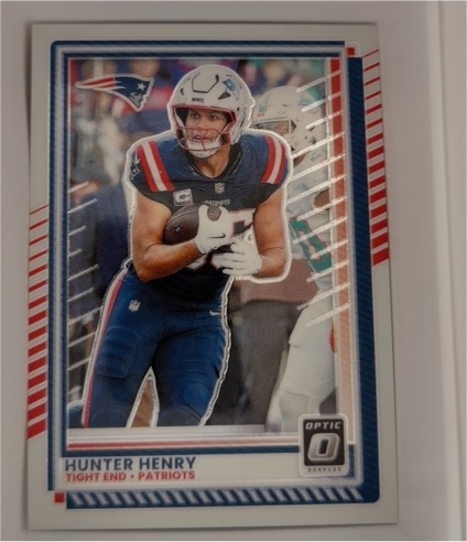 2025 Panini Donruss Optic #54 Hunter Henry — front