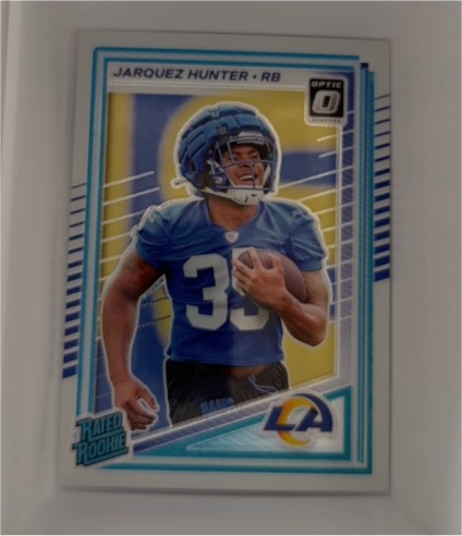 2025 Panini Donruss Optic #292 Jarquez Hunter — front