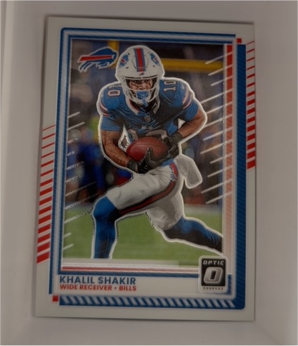 2025 Donruss Optic #44 Khalil Shakir — front