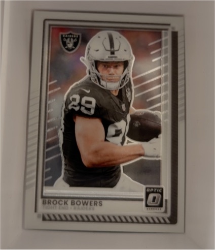 2025 Panini Donruss Optic #3 Brock Bowers — front