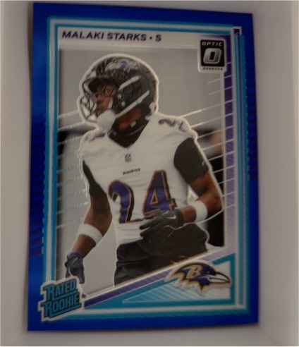 2025 Panini Donruss Optic #256 Malaki Starks — front