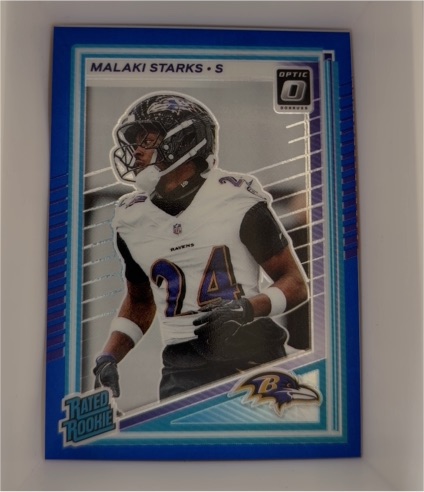2025 Panini Donruss Optic #256 Malaki Starks — front