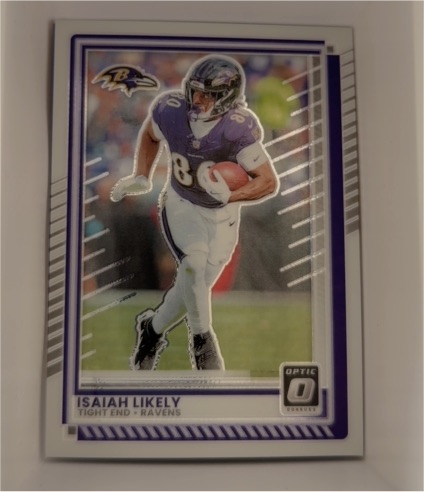 2025 Panini Donruss Optic #101 Isaiah Likely — front