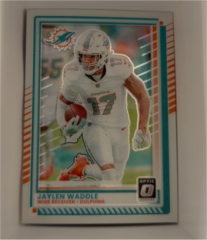 2025 Panini Donruss Optic #160 Jaylen Waddle — front
