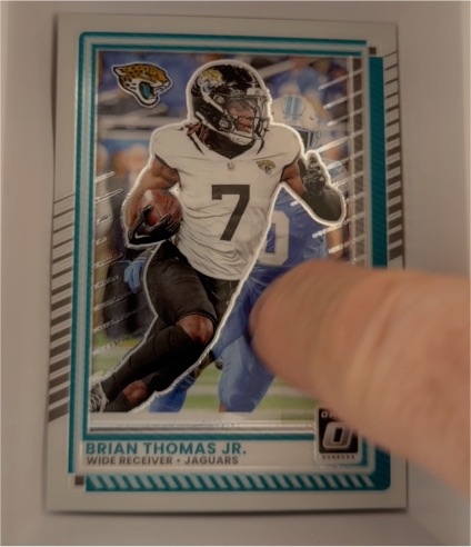 2025 Panini Donruss Optic #4 Brian Thomas Jr. — front