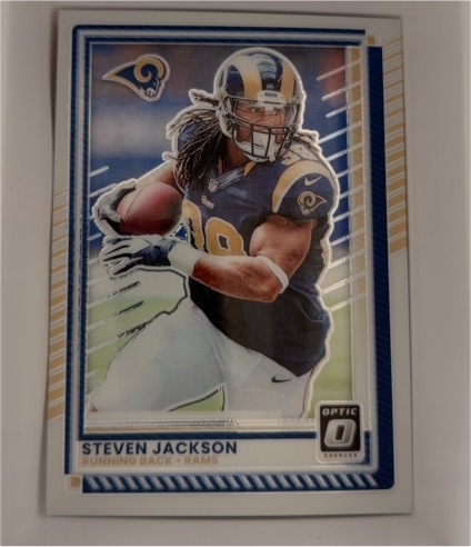 2025 Panini Donruss Optic #142 Steven Jackson — front