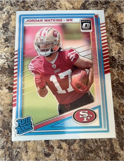 2025 Panini Donruss Optic #289 Jordan Watkins — front