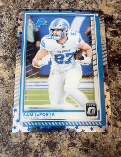 2025 Panini Donruss Optic #196 Sam LaPorta — front