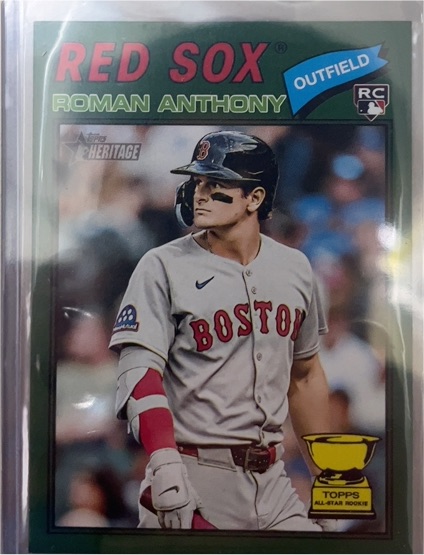 2026 Topps Heritage #86 Roman Anthony — front