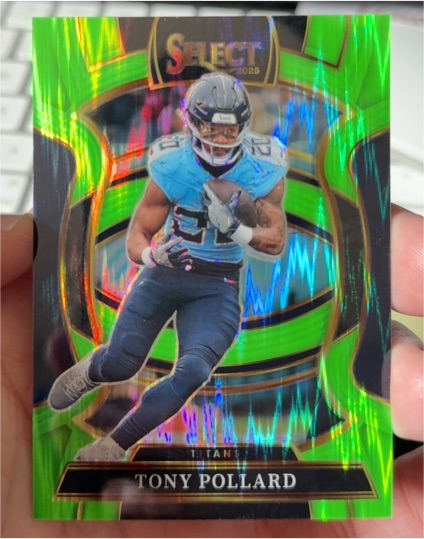 2025 Panini Select Football #25 Tony Pollard — front
