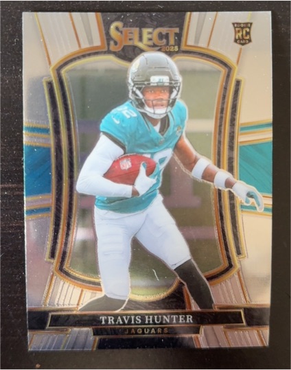 2025 Panini Select #128 Travis Hunter — front