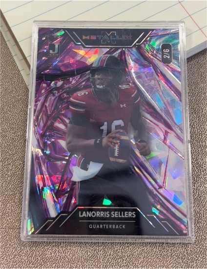 2025 Wild Card Metallix #2 Lanorris Sellers — front