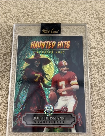 2025 Wild Card Haunted Hits Monster Hunt Jersey Edition Joe Theismann #HHH-JT — front