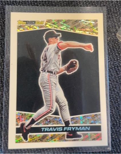 1993 Topps Black Gold #31 Travis Fryman — front