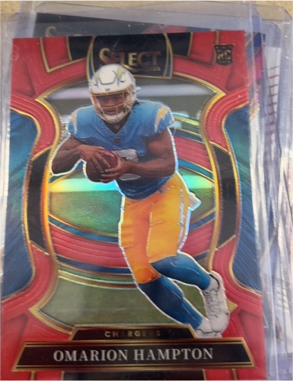2025 Panini Select Concourse #2 Omarion Hampton — front