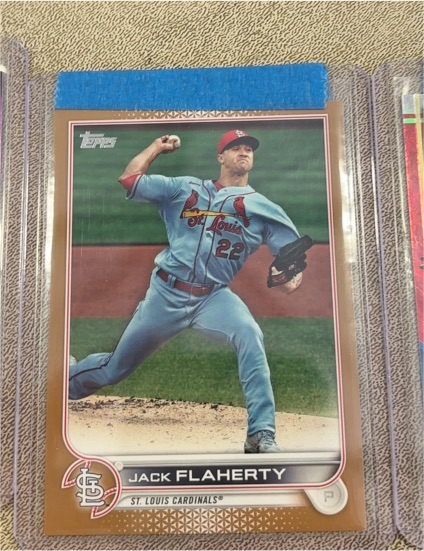 2022 Topps Series 2 #588 Jack Flaherty — front