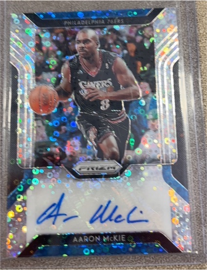 2018-19 Panini Prizm Sensational Signatures Aaron McKie #SS-AMK Auto — front