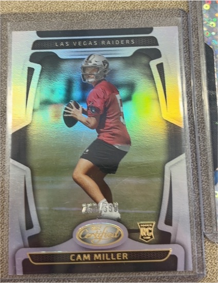 2025 Panini Certified #184 Cam Miller Mirror — front