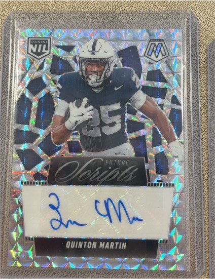 2025 Panini Mosaic #FSC-QMN Quinton Martin Future Scripts — front