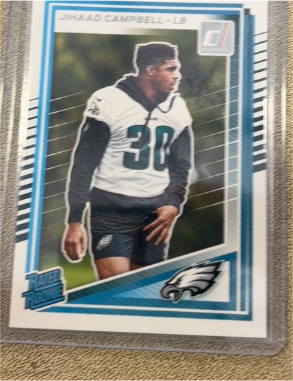 2025 Panini Donruss #343 Jihaad Campbell — front
