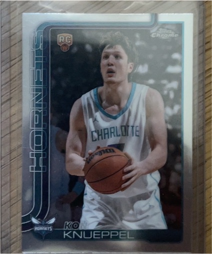 2025-26 Topps Chrome #254 Kon Knueppel — front