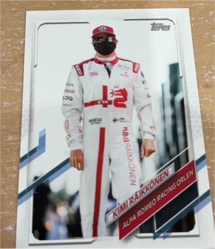 2021 Topps Formula 1 #34 Kimi Raikkonen — front