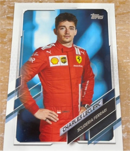 2021 Topps Formula 1 #11 Charles Leclerc — front