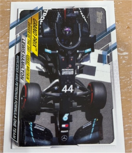 2021 Topps Formula 1 #166 Lewis Hamilton Mercedes-AMG Petronas F1 — front
