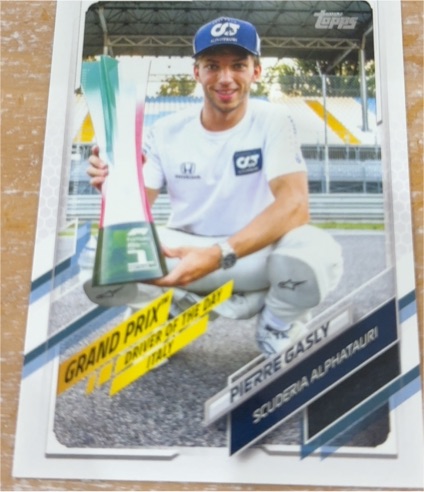 2021 Topps Formula 1 #163 Pierre Gasly — front