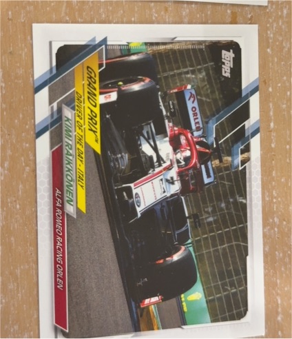 2021 Topps Formula 1 #159 Kimi Raikkonen — front
