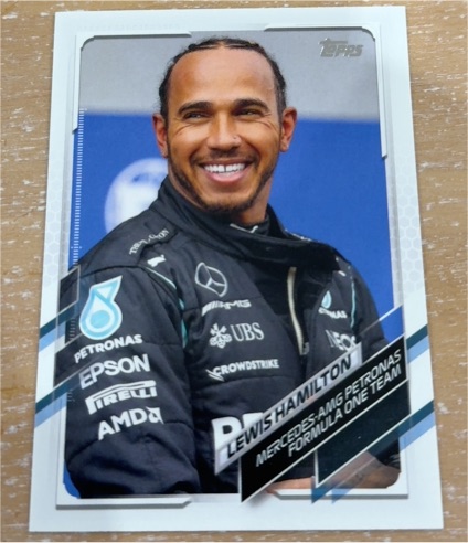 2021 Topps Formula 1 #50 Lewis Hamilton — front