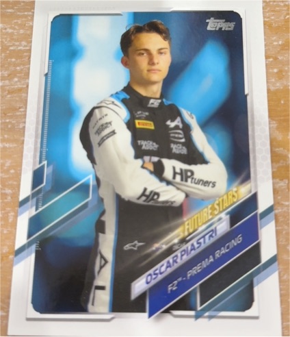 2021 Topps Formula 1 Flagship Future Stars Portrait #59 Oscar Piastri — front