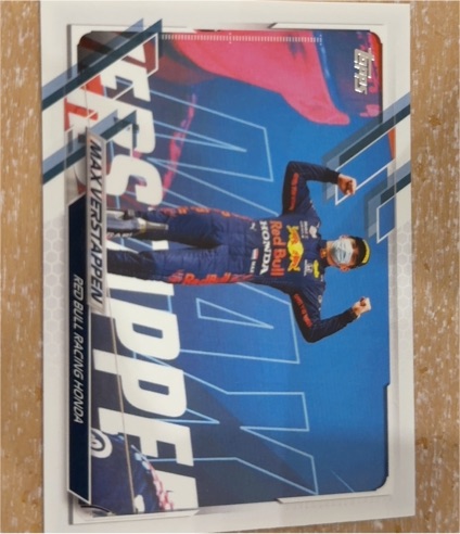 2021 Topps Formula 1 #48 Max Verstappen Red Bull Racing Honda — front