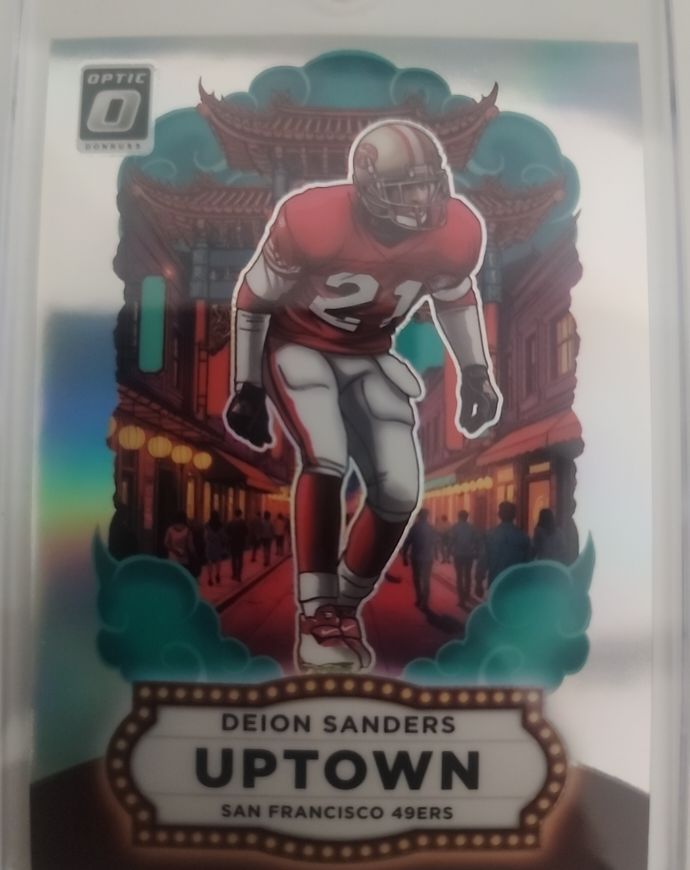 2025 Panini Donruss Optic Uptown #7 Deion Sanders — front