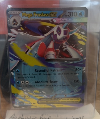 2023 Pokémon TCG Ascended Heroes #047 Mega Froslass EX — front