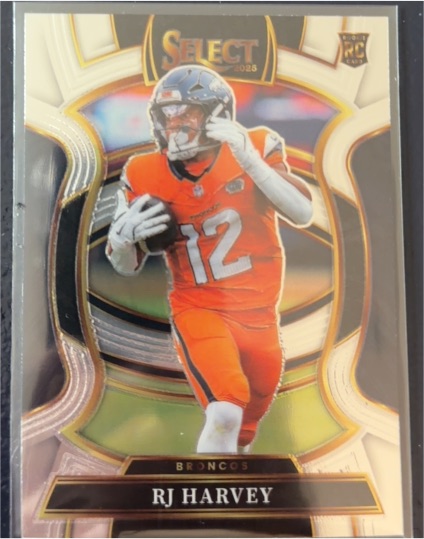 2025 Panini Select Concourse #10 RJ Harvey — front