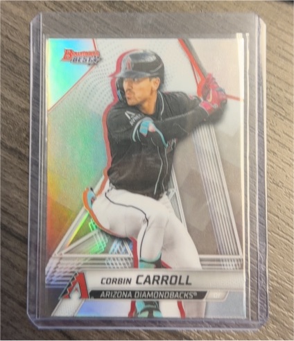 2025 Bowman's Best #8 Corbin Carroll — front