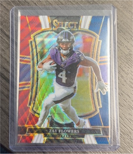 2025 Panini Select Premier Level #162 Zay Flowers — front