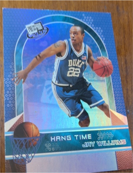 2002 Press Pass Hang Time #HT8 Jay Williams — front