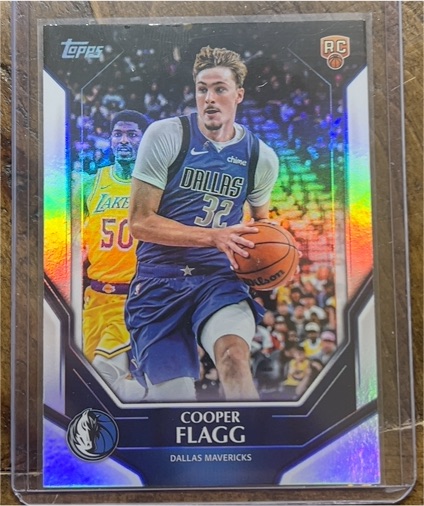 2026 Topps Collector Kit Exclusive #NBA-6 Cooper Flagg — front