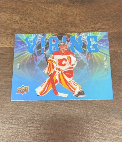 2025-26 Upper Deck Series 2 #VB-10 Dustin Wolf — front