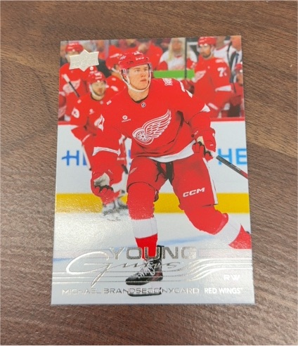 2025-26 Upper Deck Series 2 #492 Michael Brandsegg-Nygård — front