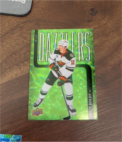 2025-26 Upper Deck Series 2 #DZ-69 Matt Boldy — front